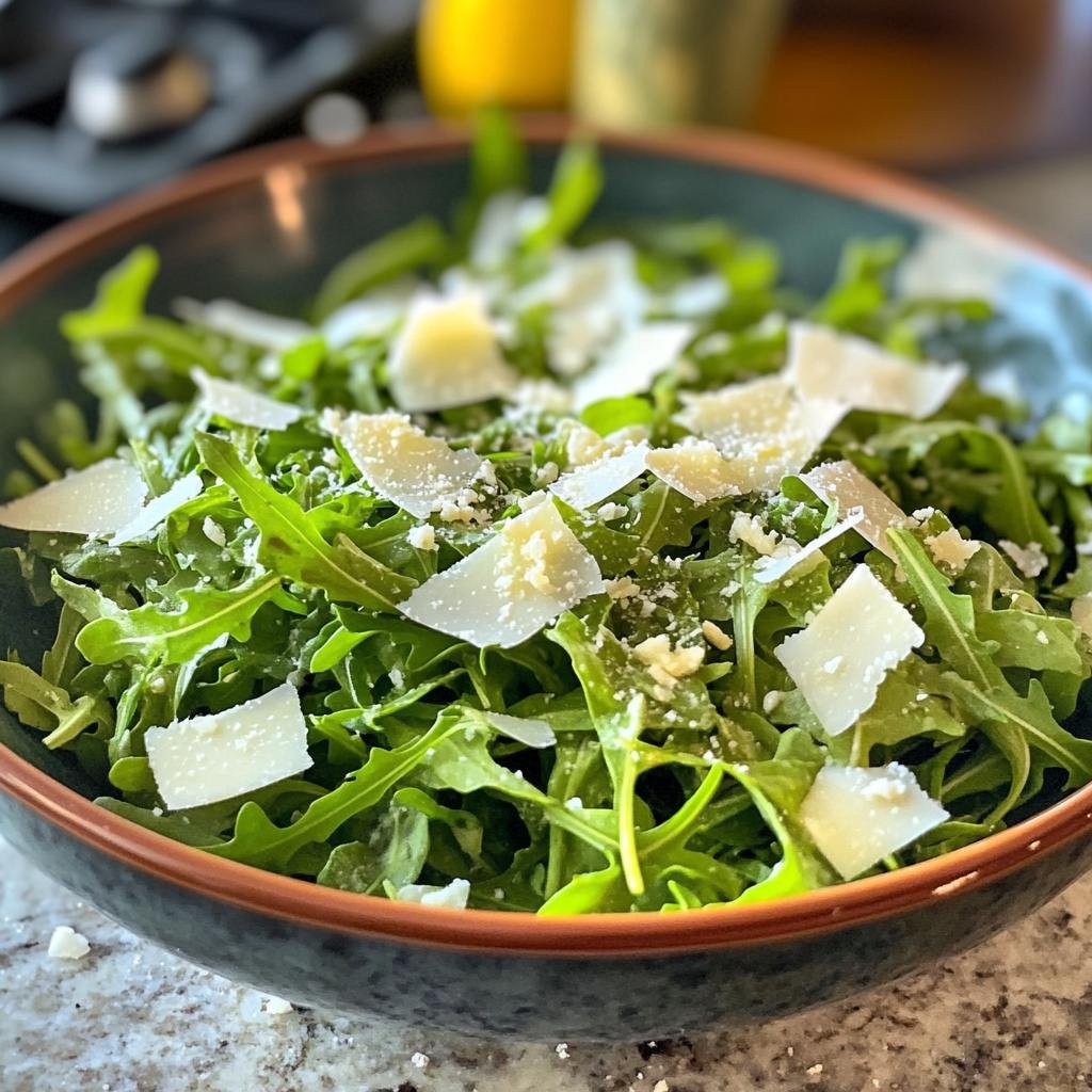 Arugula and Parmesan Salad - detail 1