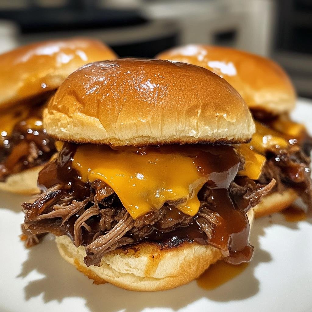 BBQ Beef Sliders - detail 1