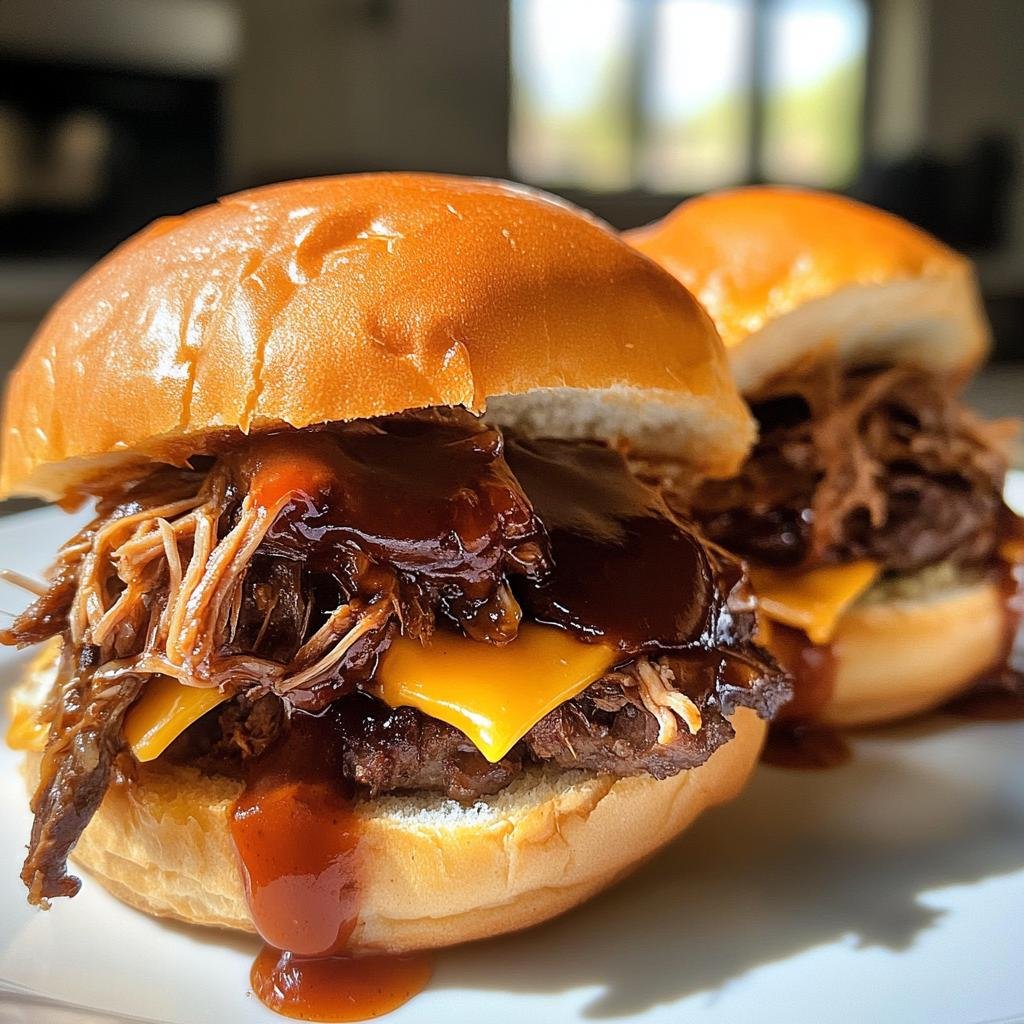 BBQ Beef Sliders - detail 3