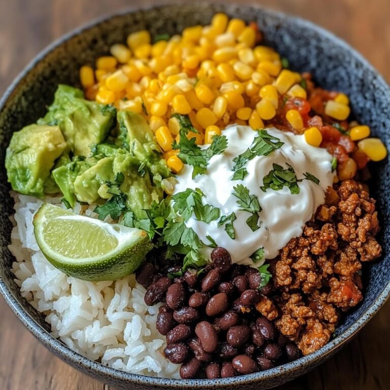 Beef Burrito Bowls