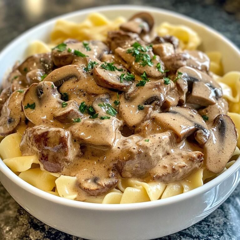 Beef Stroganoff