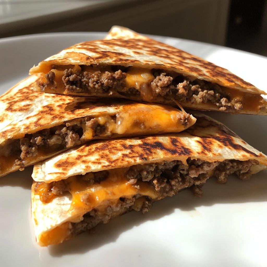 Beef and Cheese Quesadillas - detail 1