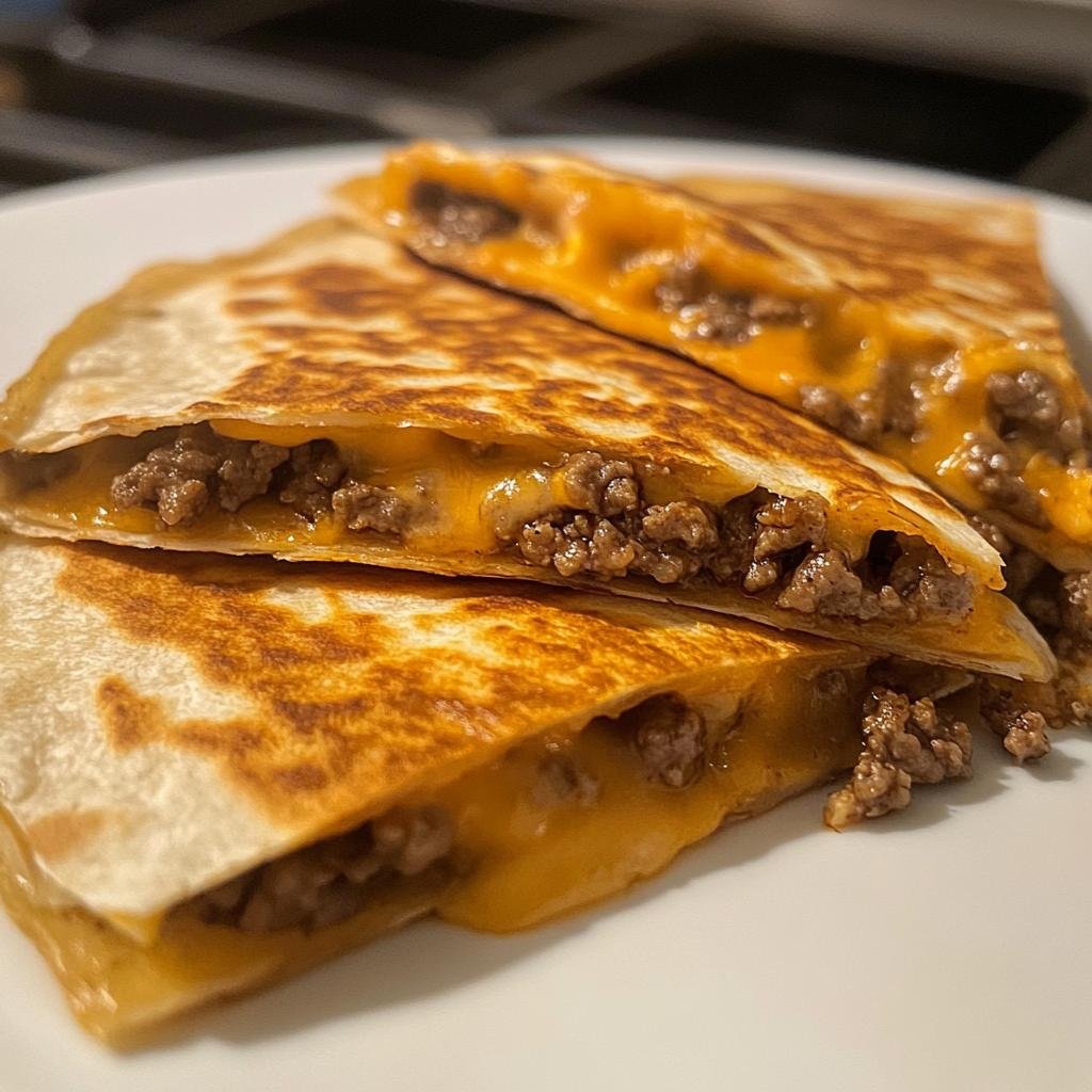 Beef and Cheese Quesadillas - detail 2