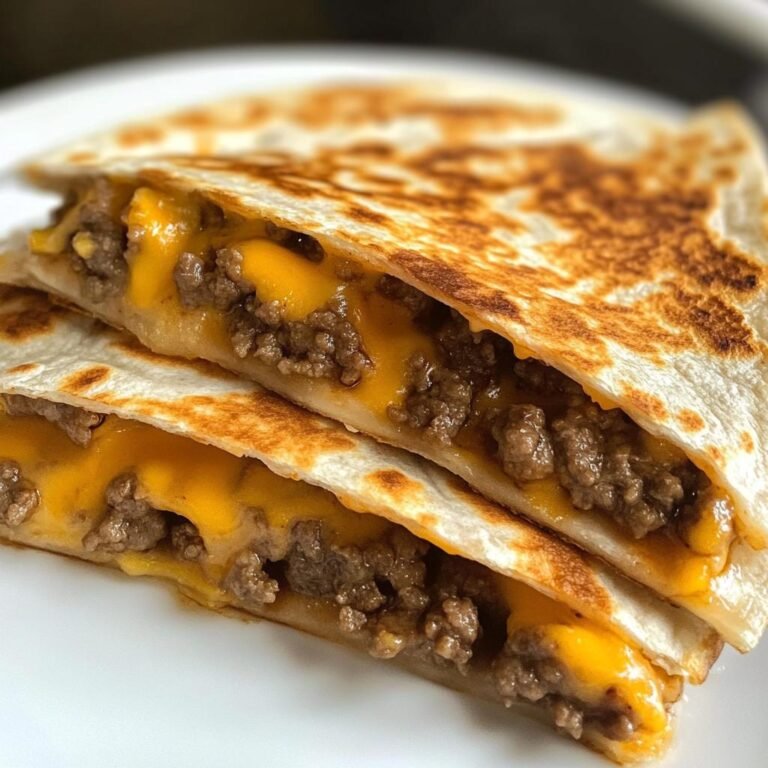Beef and Cheese Quesadillas