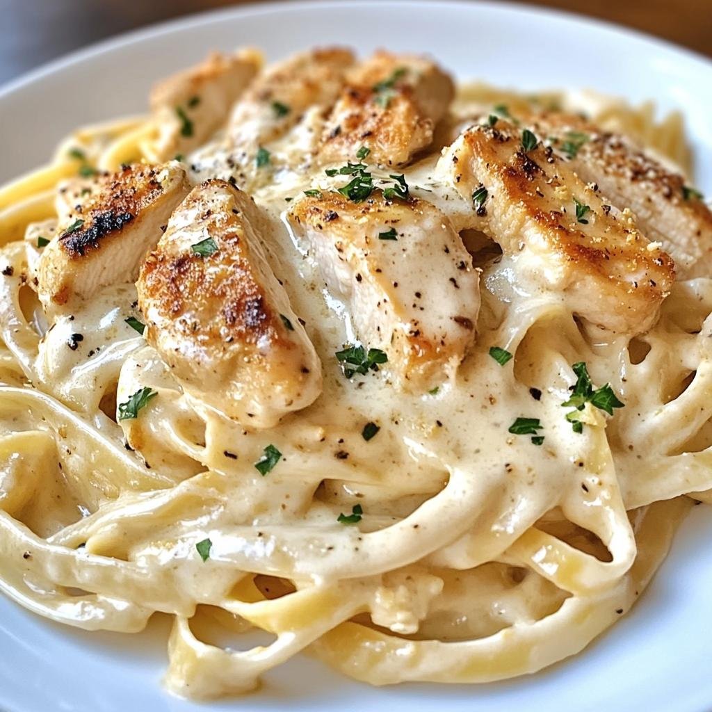 Chicken Alfredo Pasta - detail 3