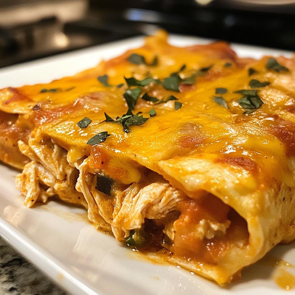 Chicken Enchiladas - detail 2
