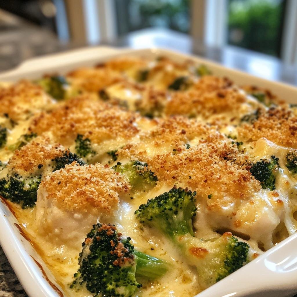 Chicken and Broccoli Casserole - detail 3