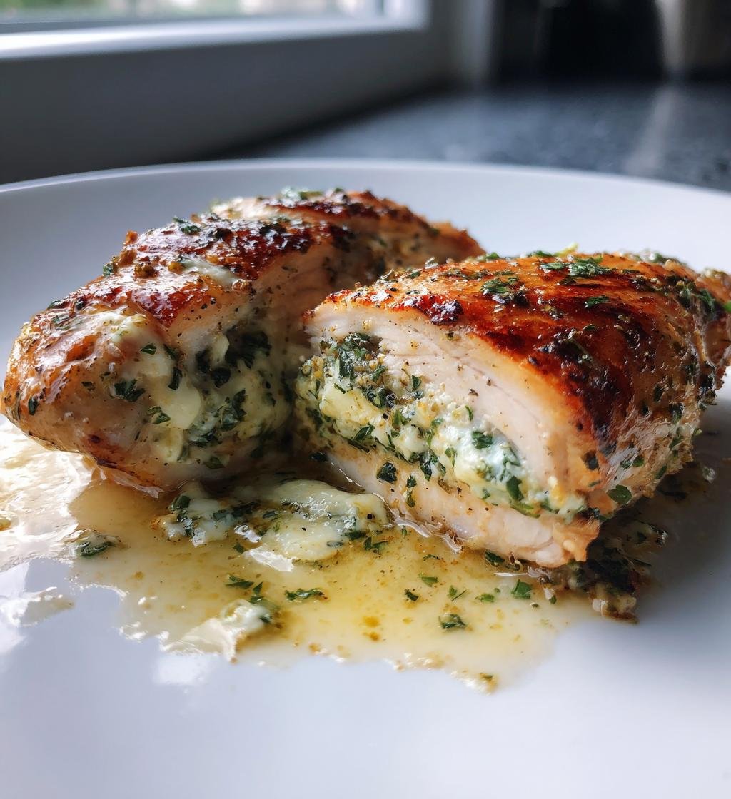 Herb Butter Stuffed Chicken fillet - detail 2
