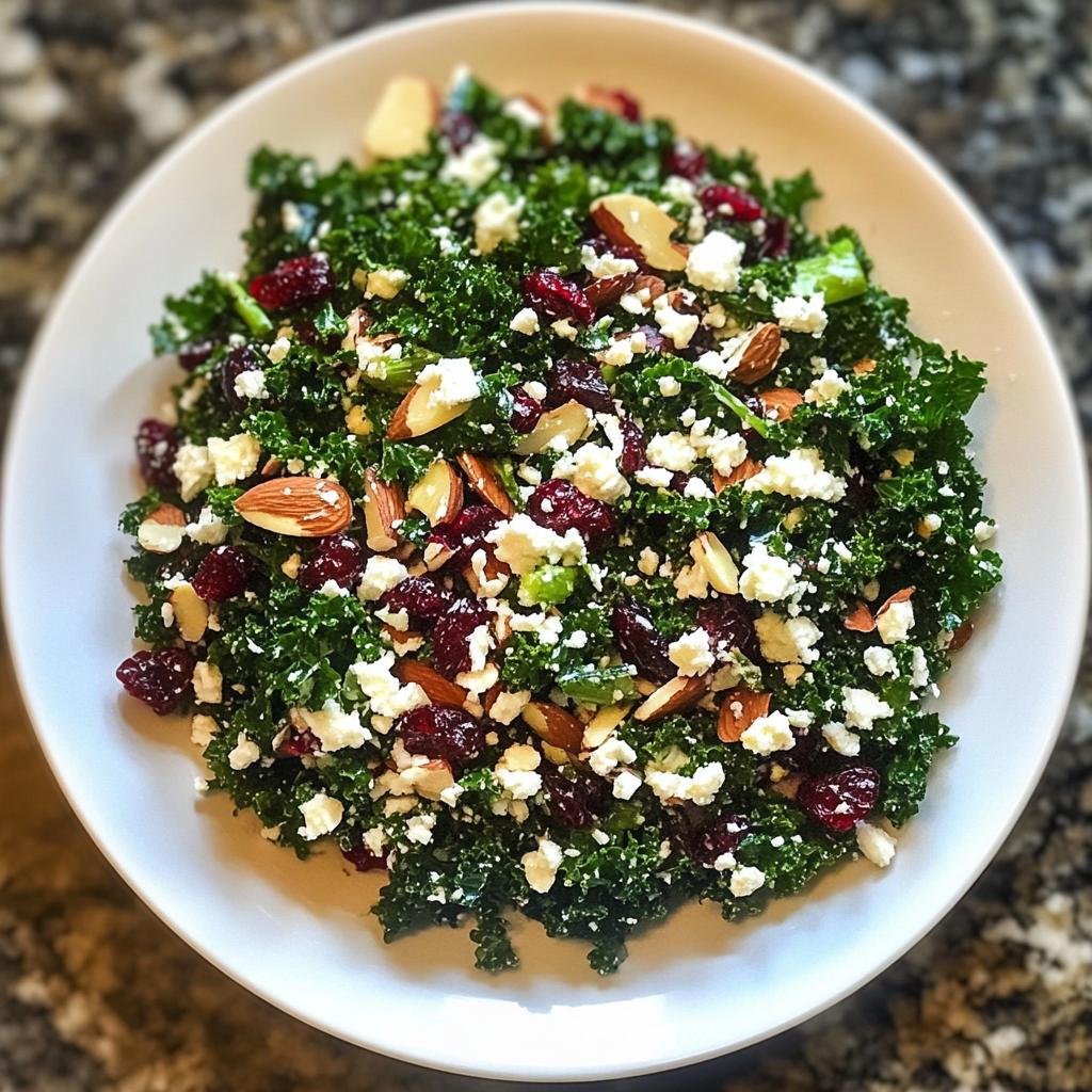 Kale and Cranberry Salad - detail 3