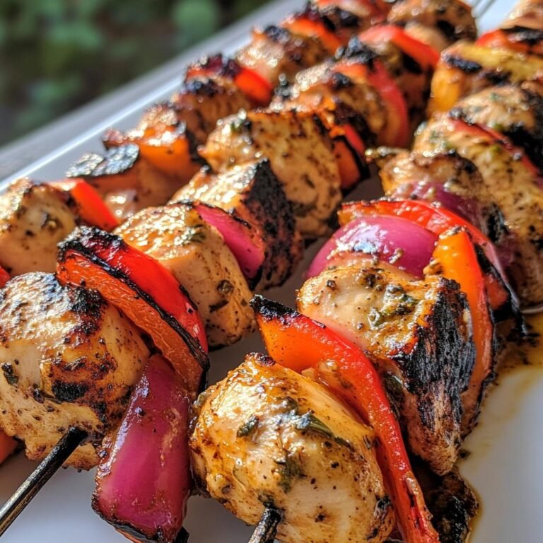 Mediterranean Chicken Skewers