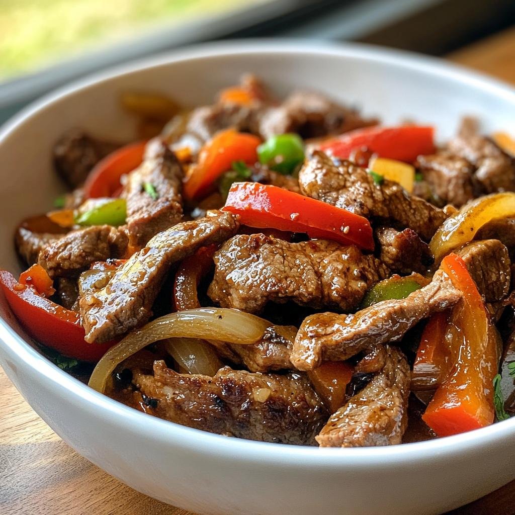 Pepper Steak Stir-Fry - detail 1
