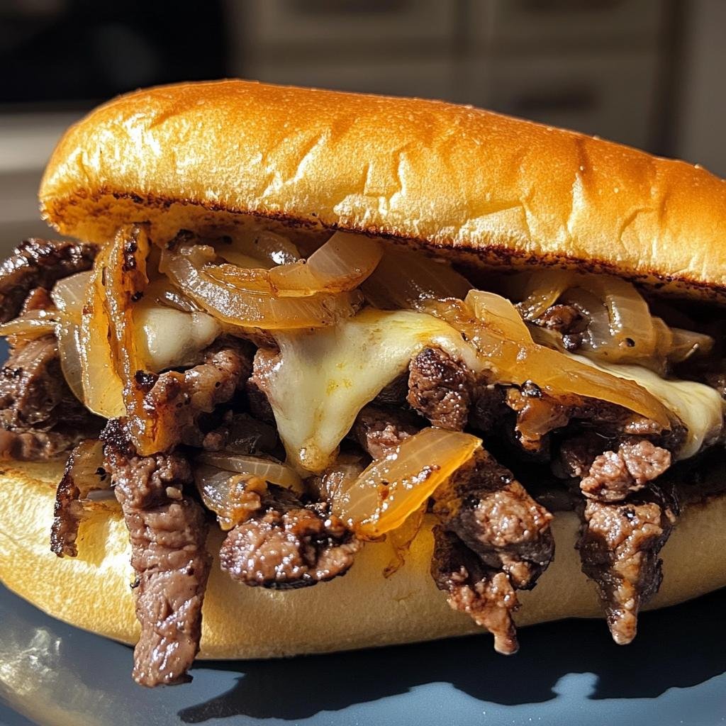 Philly Cheesesteak Sandwich