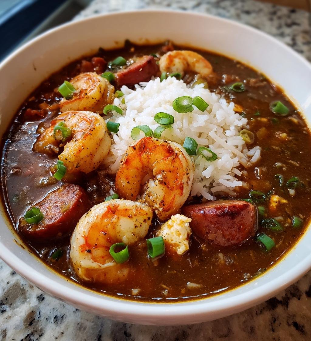 Seafood Gumbo - detail 1