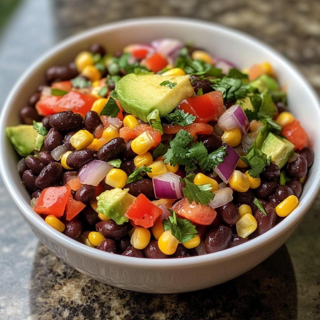 Southwest Black Bean Salad - detail 1