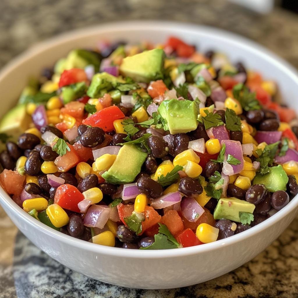 Southwest Black Bean Salad - detail 2