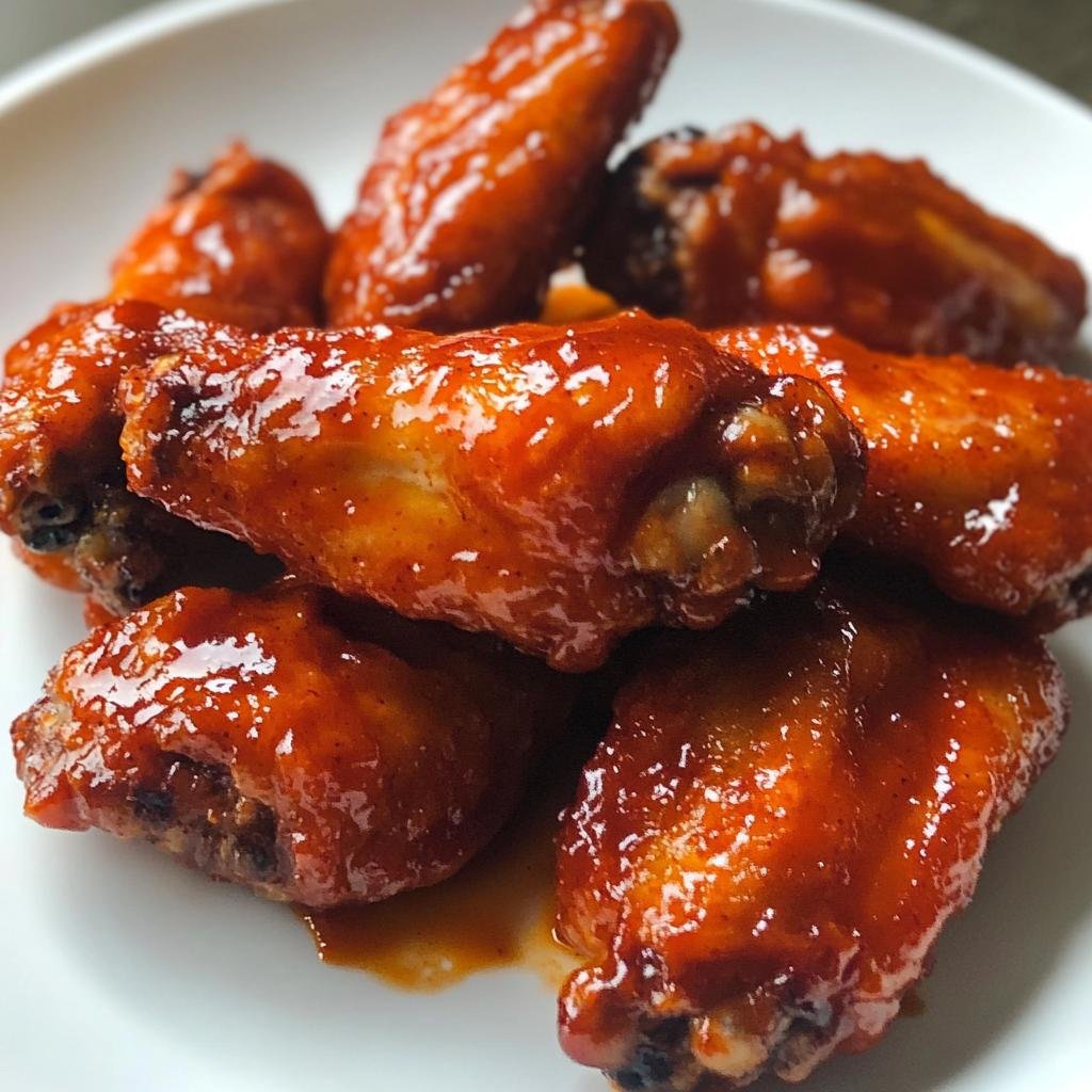 Spicy Sriracha Chicken Wings - detail 1