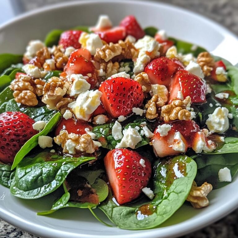Spinach Strawberry Salad