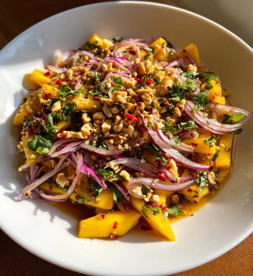 Thai Mango Salad - detail 3