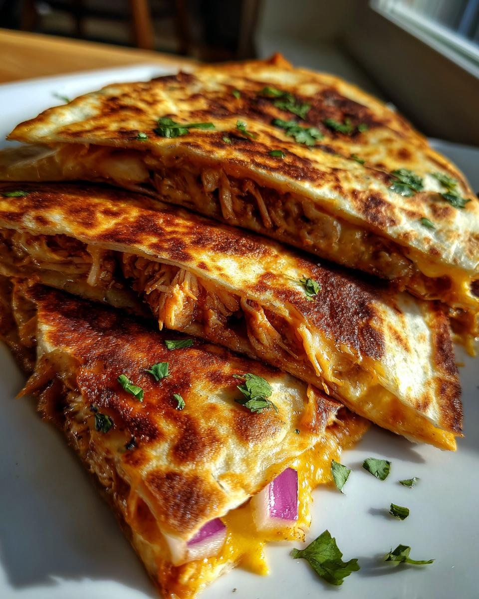 BBQ Chicken Quesadilla – Lunch with a Kick - detail 1