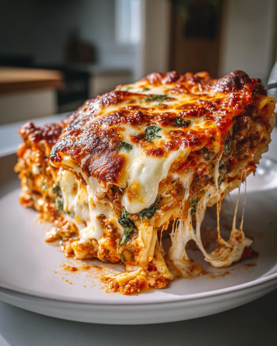 Baked Ziti with Sausage, Spinach & Mozzarella - detail 1