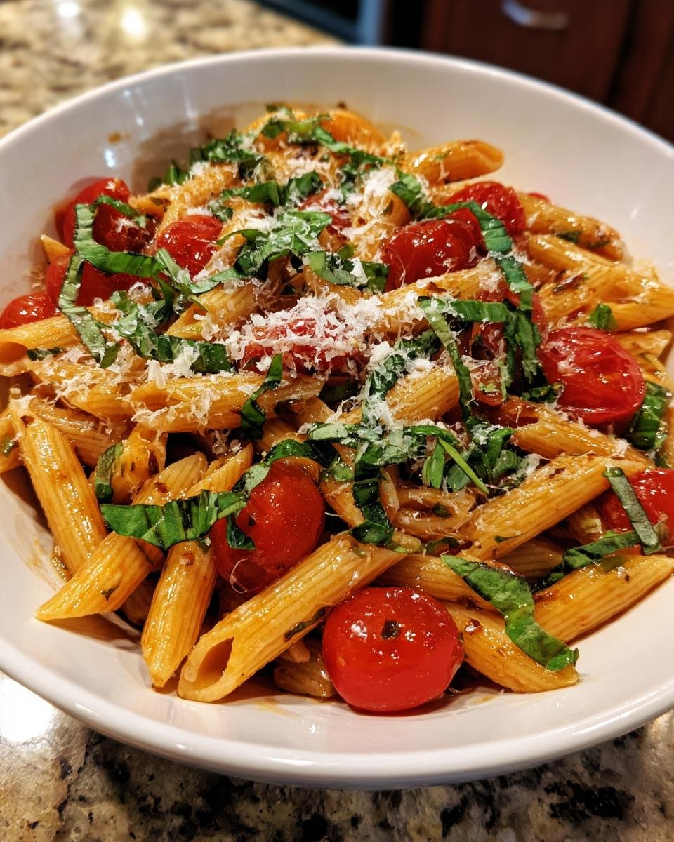 Tomato Basil Pasta Salad – Make-Ahead Lunch
