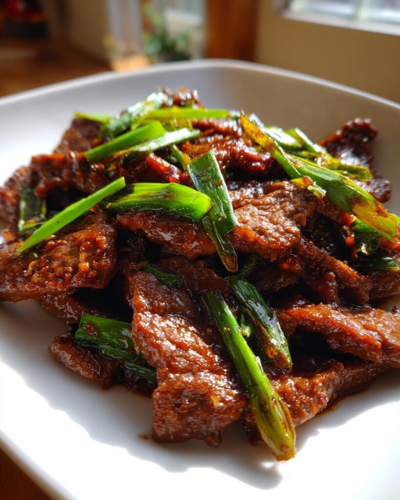mongolian beef recipe