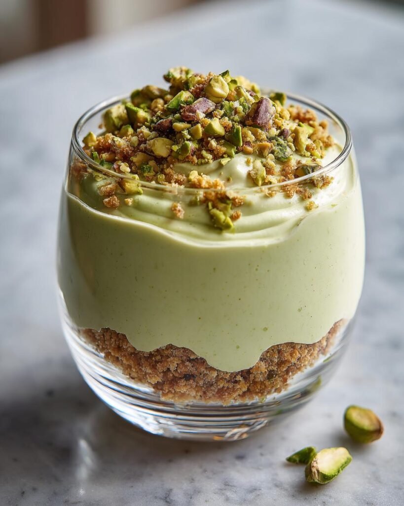 pistachio pudding dessert