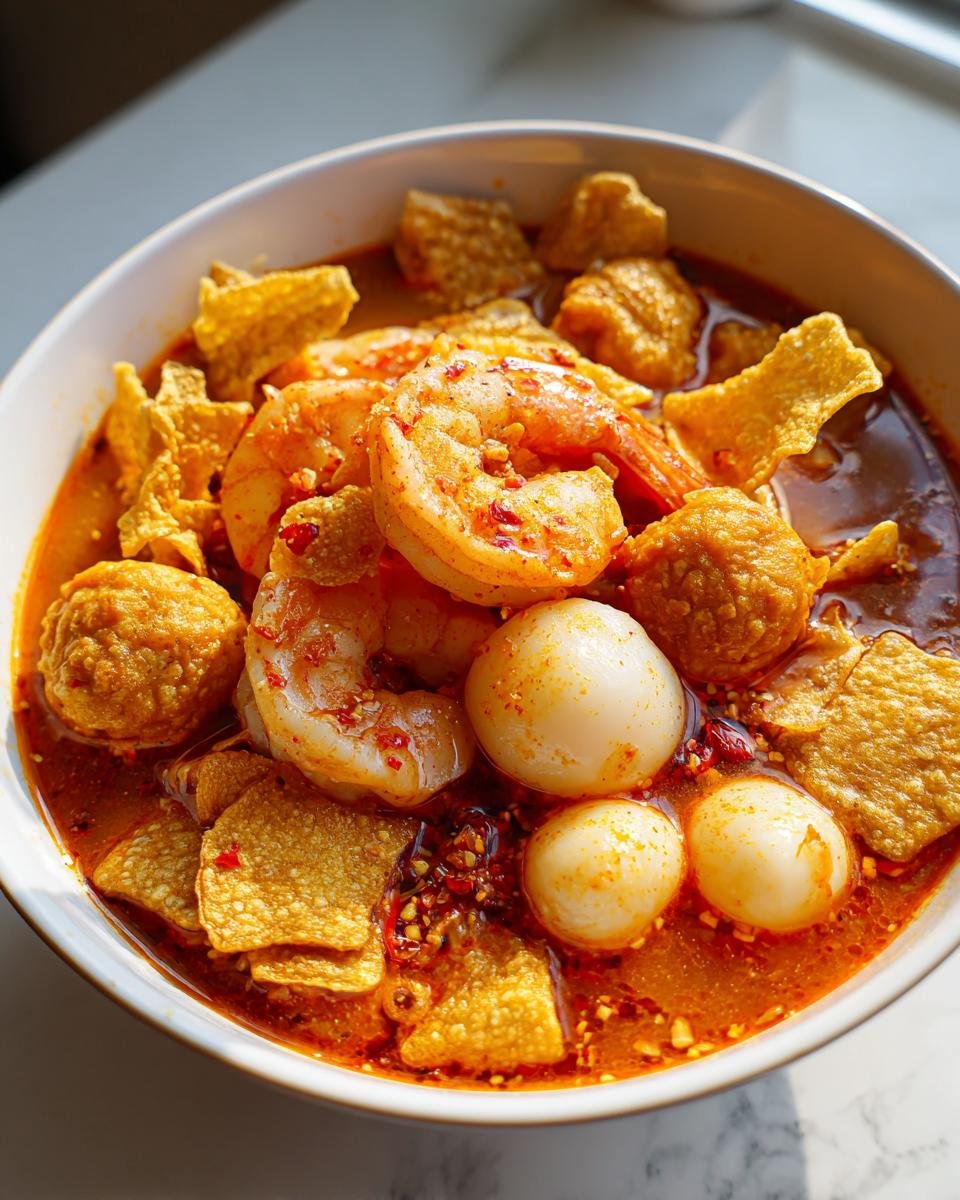 seblak seafood - detail 1