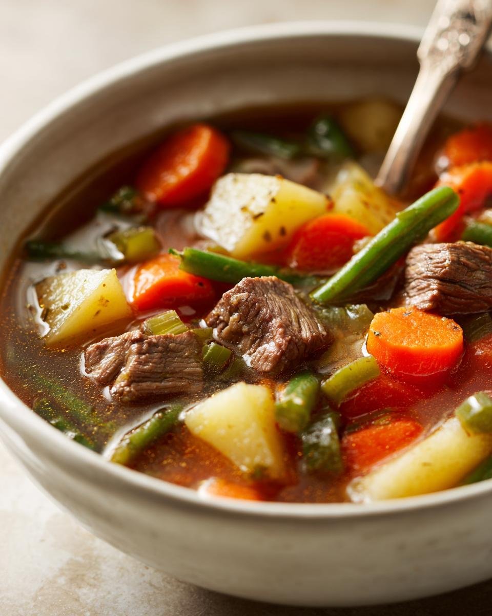 vegetable beef soup
